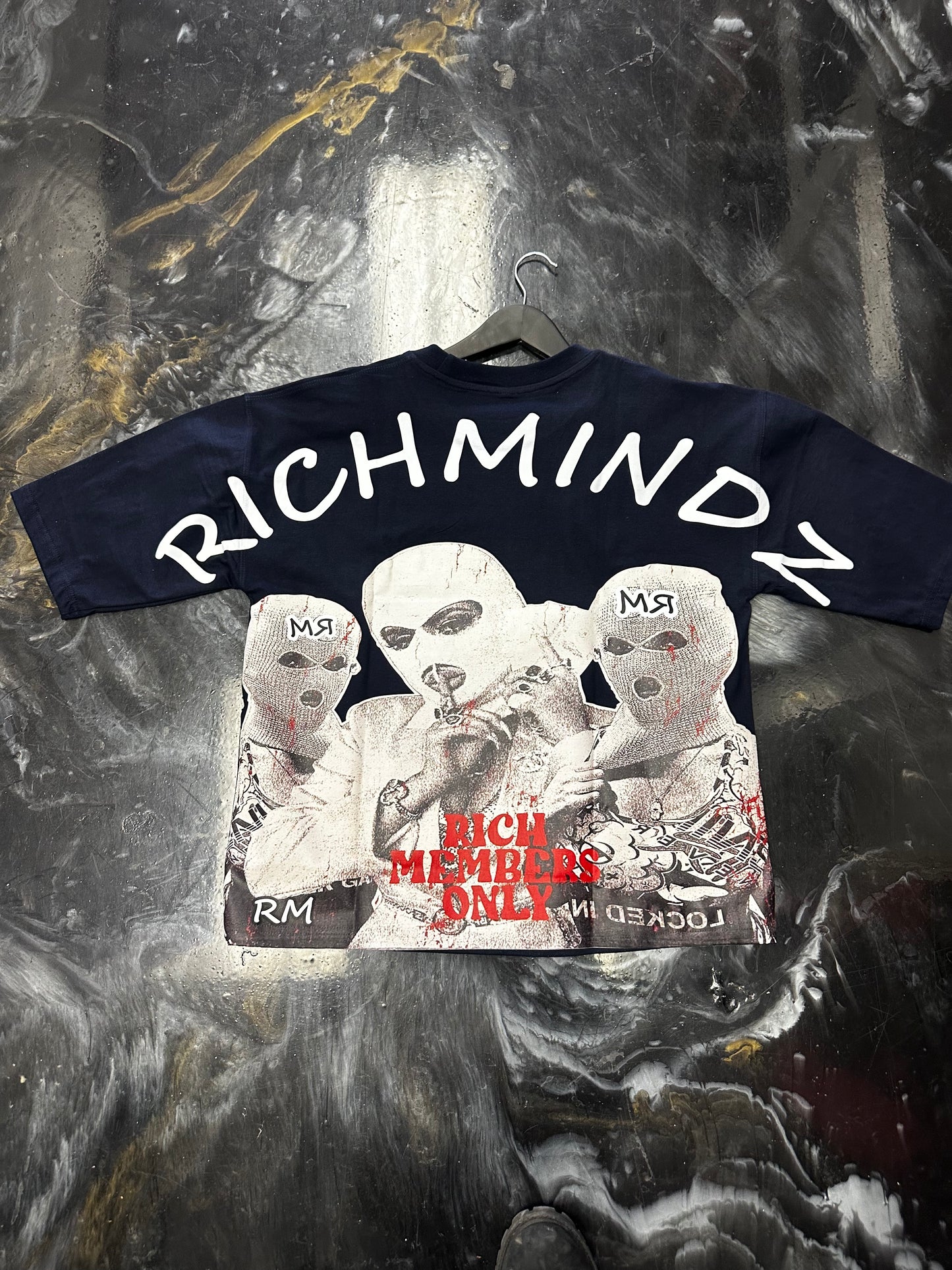 Oversized Ski Masked T-Shirt