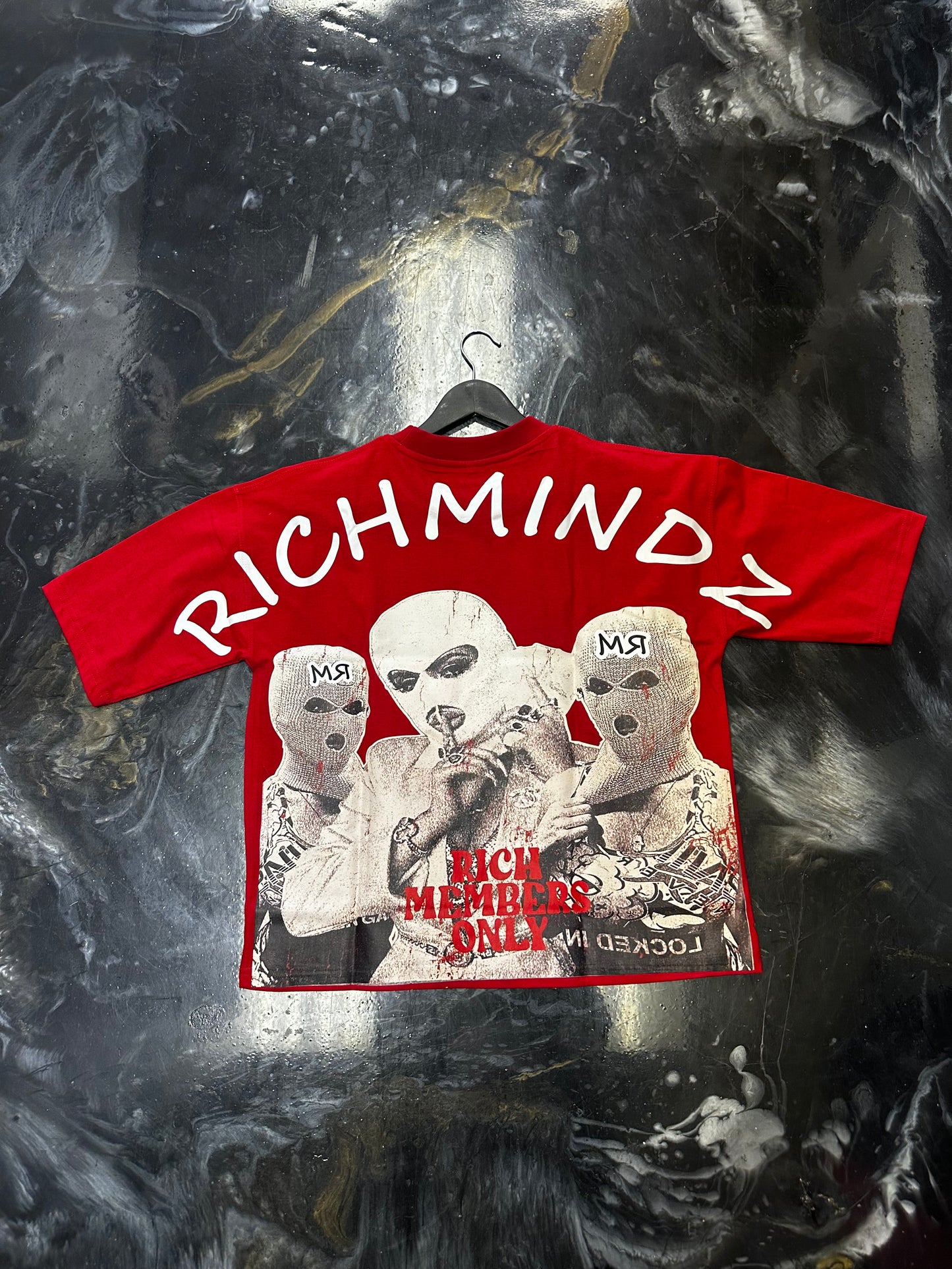 Oversized Ski Masked T-Shirt
